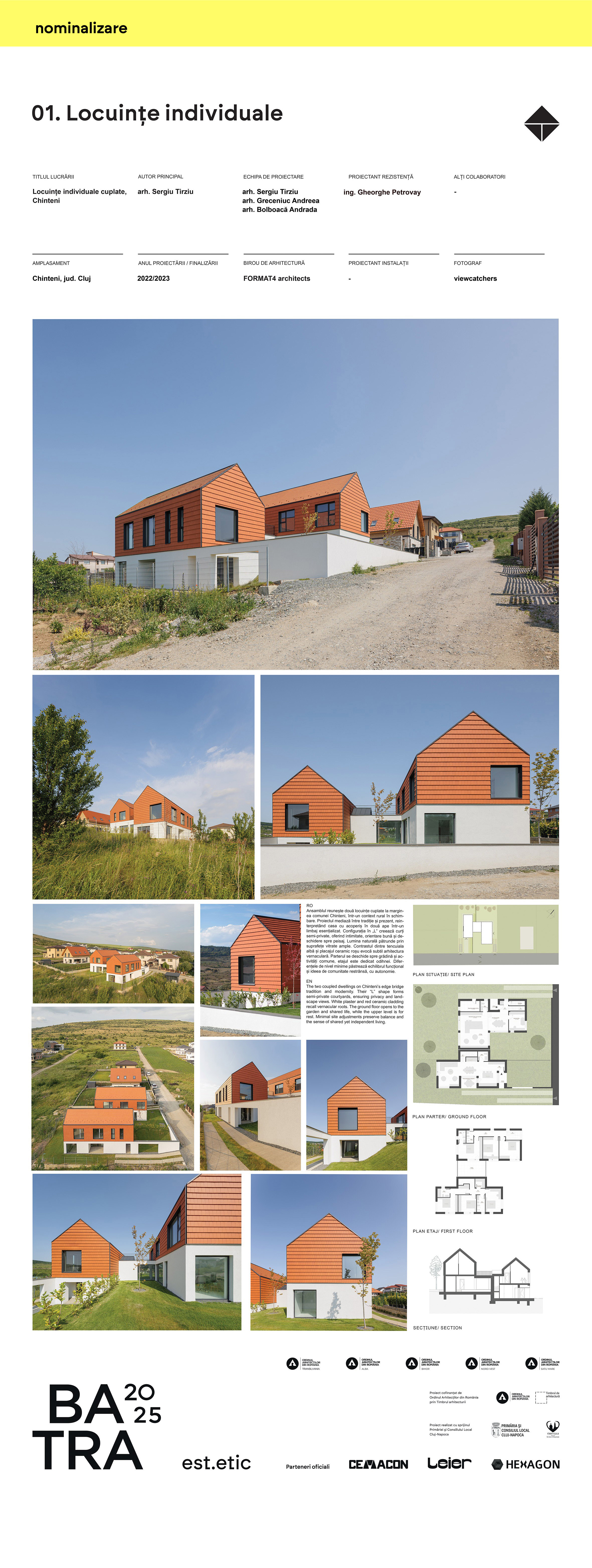 003 11 Locuinte individuale cuplate, Chinteni