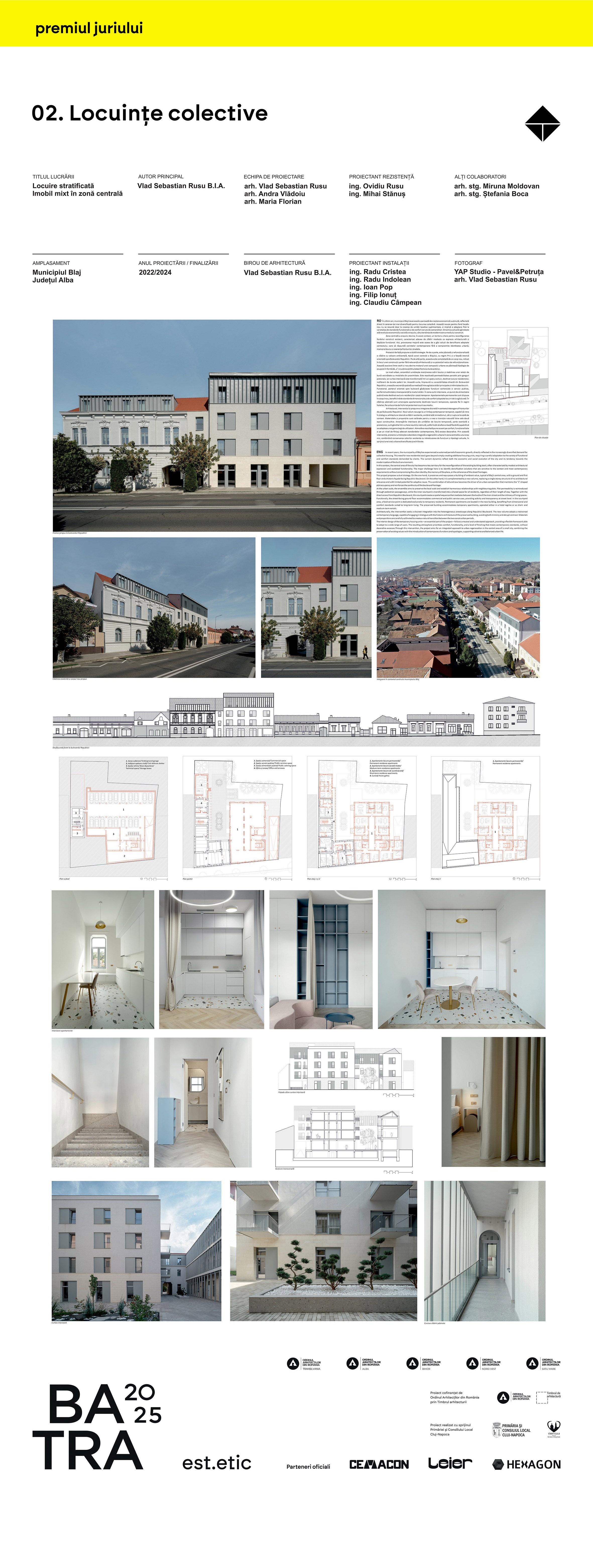 001 02 12 Locuire stratificată - Imobil mixt în zonă centrală